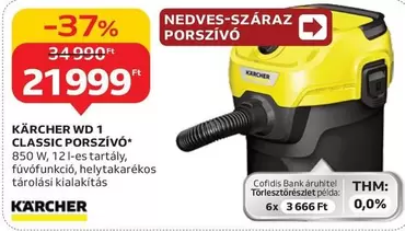 Karcher - WD 1 CLASSIC PORSZÍVÓ