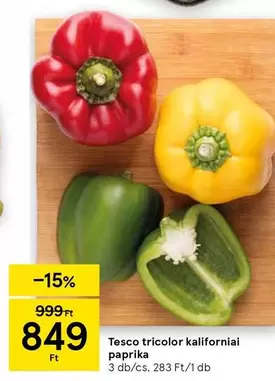 Paprika - Tricolor Kaliforniai