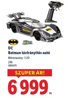 Batman -  távirányítós autó