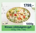 Rizses zöldségmix gyf.