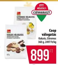 válogatás Kakaós, Citromos