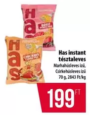 instant tésztaleves