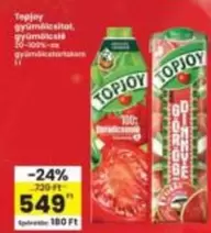 gyümölcsitol, gyümölcslé