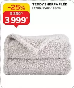 TEDDY SHERPA PLÉD