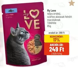 teljes értékű, szaftos alutasak felnőtt macskáknak