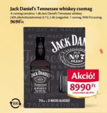 Jack Daniel's - Tennessee whiskey csomag