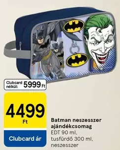 Batman - neszesszer ajándékcsomag