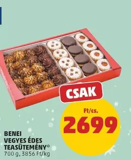 VEGYES ÉDES TEASÜTEMÉNY