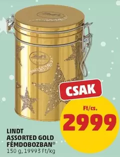 ASSORTED GOLD FÉMDOBOZBAN