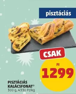 PISZTÁCIÁS KALÁCSFONAT