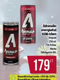 energiaital több ízben