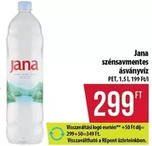 szénsavmentes ásványvíz