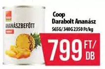 Darabolt Ananász