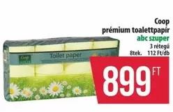 prémium toalettpapír abc szuper