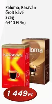 Karaván őrölt kávé