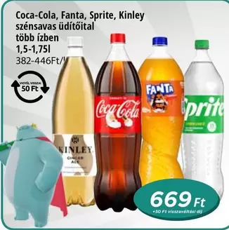 Coca Cola - Coca-Cola, Fanta, Sprite, Kinley