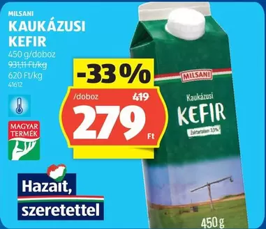 KAUKÁZUSI KEFIR