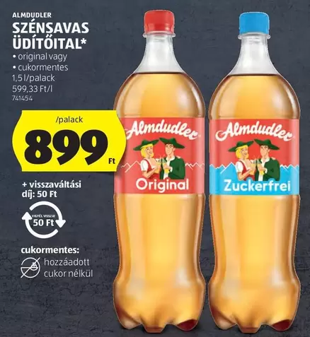 SZÉNSAVAS ÜDÍTŐITAL