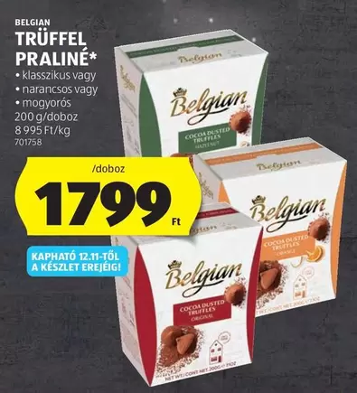TRÜFFEL PRALINE*