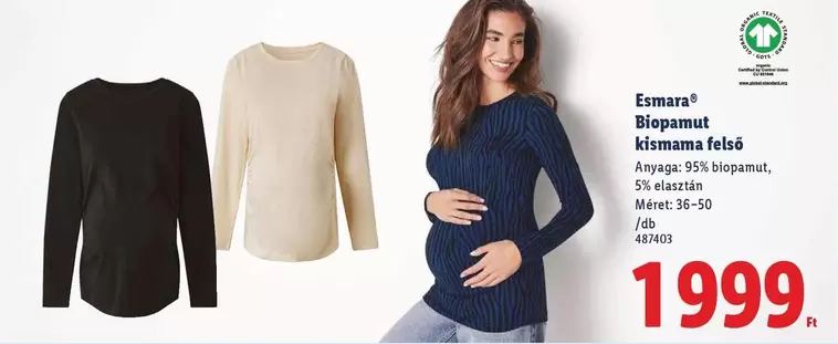 Star - Biopamut kismama felső