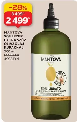 Dell - SQUEEZER EXTRA SZÜZ OLIVAOLAJ KUPAKKAL