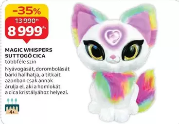 Cica - MAGIC WHISPERS SUTTOGÓ CICA