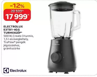 Electrolux - E3TB1-4GG TURMIXGÉP