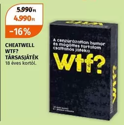 WTF? TÁRSASJÁTÉK