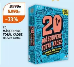 Total - 20 MÁSODPERC TOTÁL KÁOSZ