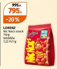 Nic Nacs snack