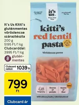 gluténmentes vöröslencse száraztészta