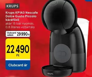 Dolce Gusto - KP1A3 Nescafe Piccolo kávéfőző