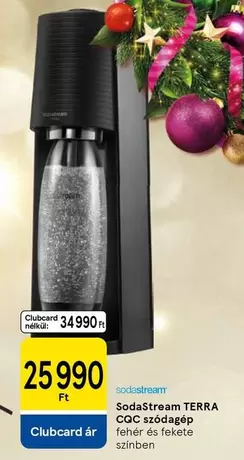 Sodastream - TERRA CQC szódagép