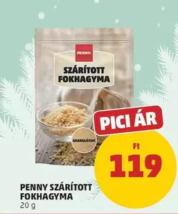 SZÁRÍTOTT FOKHAGYMA