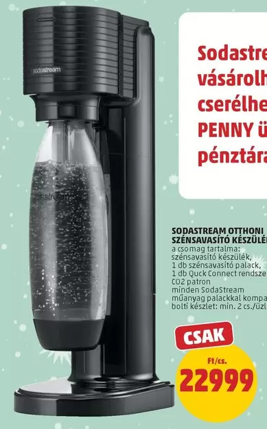 Sodastream - OTTHONI SZÉNSAVASÍTÓ KÉSZÜLÉ