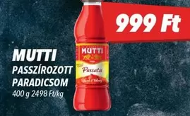 PASSZÍROZOTT PARADICSOM