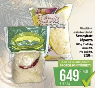 Savanyitott káposzta