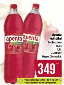 üdítőital több ízben Málna