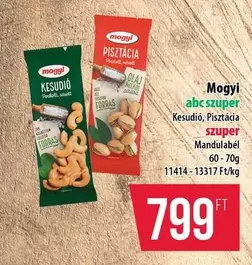 Kesudió, Pisztácia szuper Mandulabél