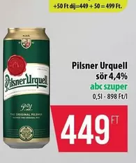 sör 4,4%