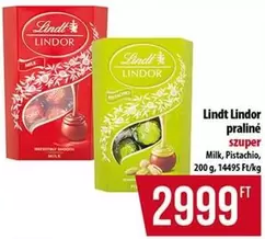 Lindor praliné
