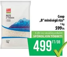 „B" minőségű rizs