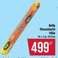 frissentartó fólia