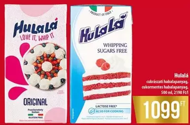 cukrászati habalapanyag