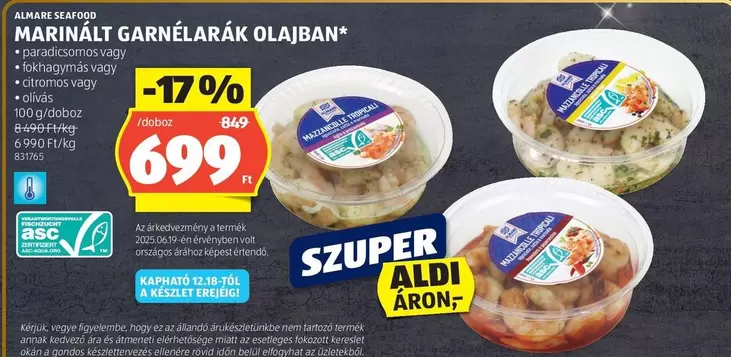 Volt - MARINÁLT GARNÉLARÁK OLAJBAN