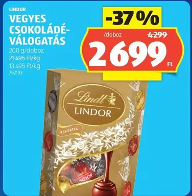 VEGYES CSOKOLÁDÉ-VÁLOGATÁS