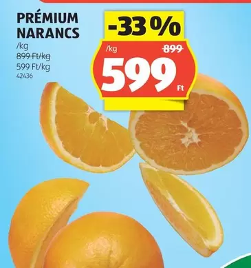 PRÉMIUM NARANCS
