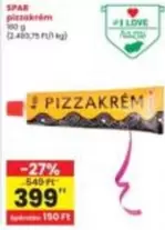 pizzakrém