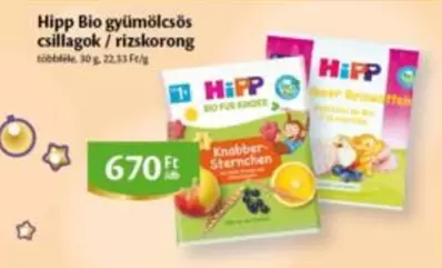 Kinder - gyümölcsös csillagok/rizskorong
