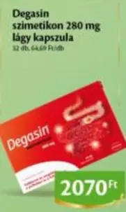 szimetikon 280 mg lágy kapszula